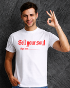 No Saints Sell your soul TEE | Unisex Classic Crew T-Shirt | 2 Color Variants