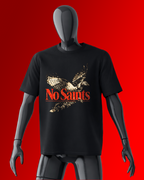 No Saints Branded Eagle TEE | Unisex Classic Crew T-Shirt | Black