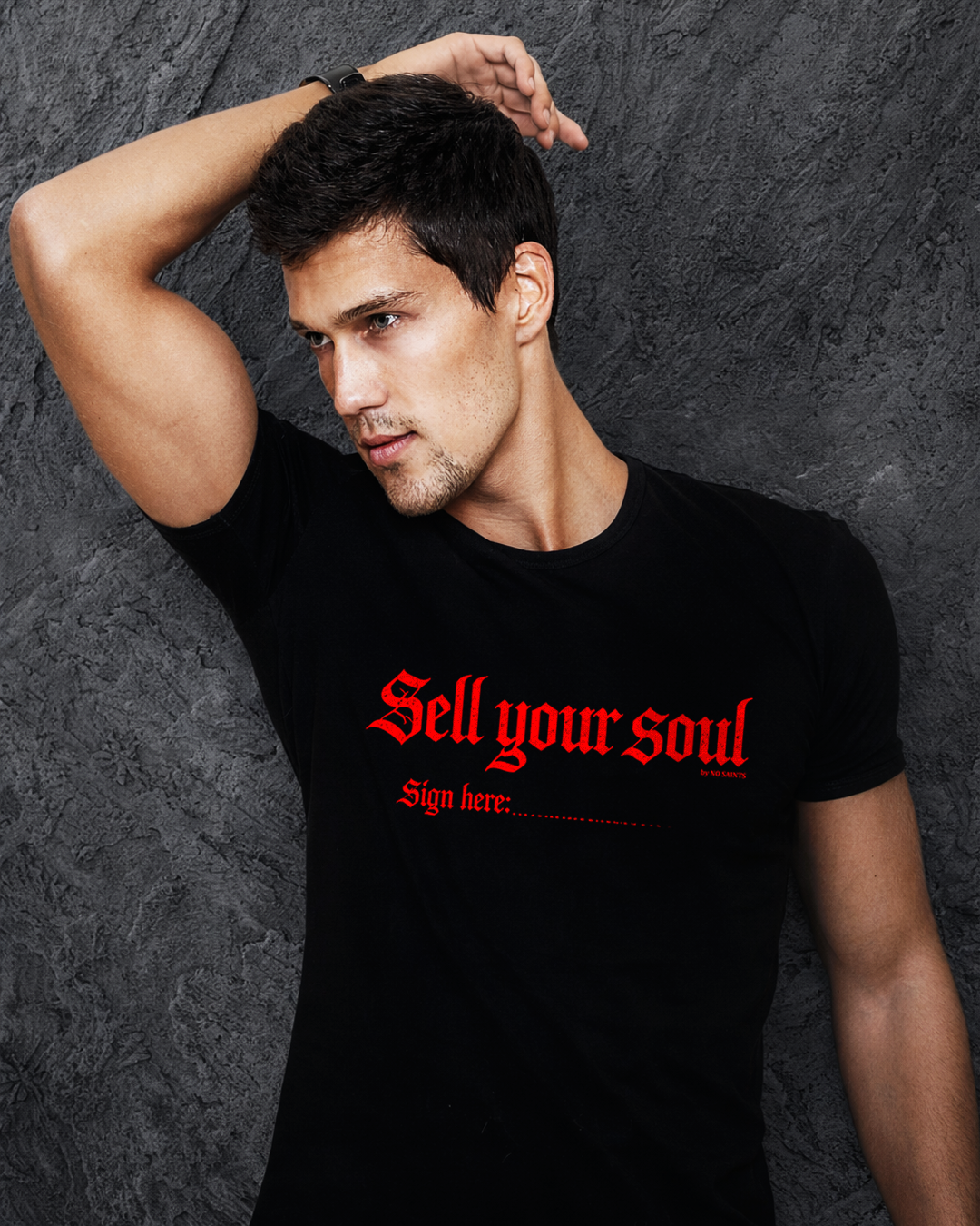 No Saints Sell your soul TEE | Unisex Classic Crew T-Shirt | 2 Color Variants