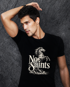 No Saints Branded Horse TEE | Unisex Classic Crew T-Shirt | 2 Color Variants