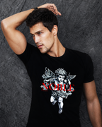 No Saints NOBLE Cherub | Unisex Classic Crew T-Shirt | Black
