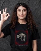 No Saints Innocent Lamb | Classic Crew T-Shirt | Black