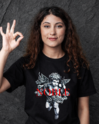 No Saints NOBLE Cherub | Unisex Classic Crew T-Shirt | Black