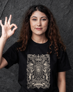 No Saints Lion Guardians TEE | Unisex Classic Crew T-Shirt | 2 Color Variants