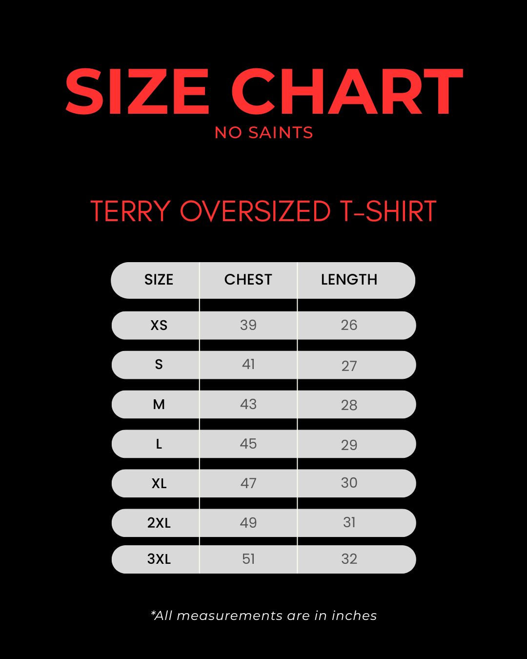 No Saints Heart of the Swans | Unisex Terry Oversized Tee - Black