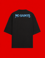 No Saints T-800 | Unisex Terry Oversized Tee - Black