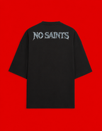 No Saints Dark Desire | Unisex Terry Oversized Tee - Black